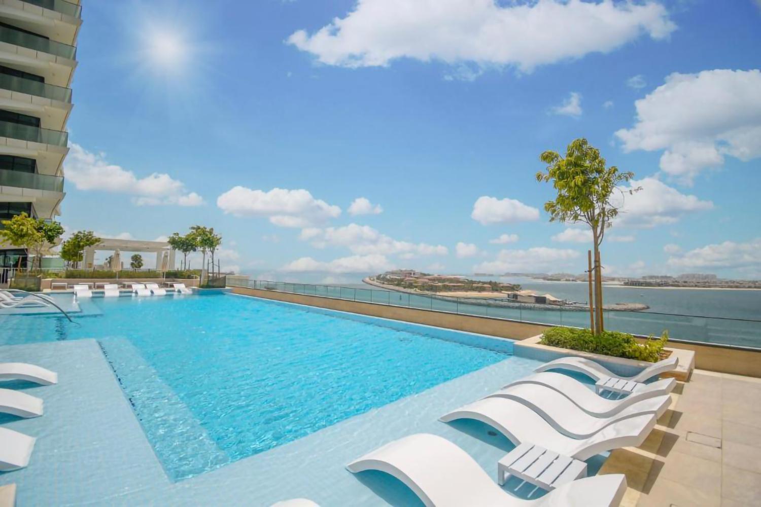 דובאי Dream Inn Apartment - Beach Vista Emaar Beachfront מראה חיצוני תמונה